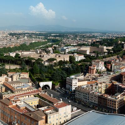View from the cupola of San Pietro