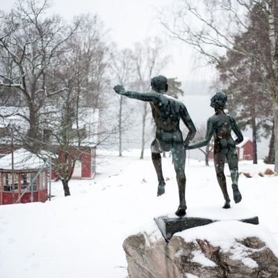 Skisser för sommaren - Bosön mars 2019