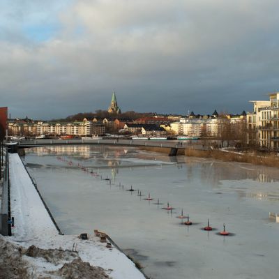 Hammarby kanal, 1 Jan 2013