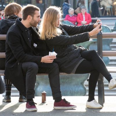Kungsträdgården / sakura selfie