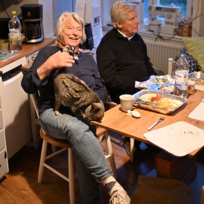 Karin, Jan och Vivianne