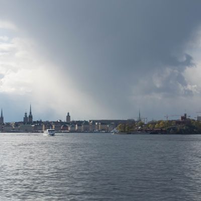 Snow clouds in May