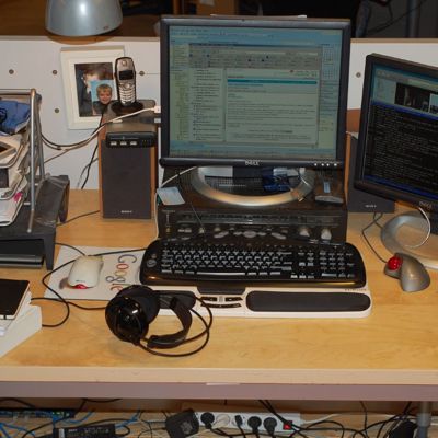 My desk